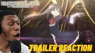 ITS HERE Madoka Magica Movie Walpurgisnacht Rising Trailer REACTION [upl. by Lan]