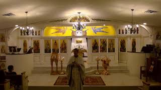 St Basil The Great Antiochian Orthodox Church  Divine Liturgy 100624 [upl. by Aihsekin64]