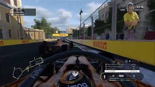 F1 2018 11ª TEMPORADA Stoffel Vandoorne  Azerbaijão [upl. by Sosanna]