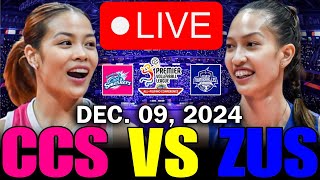 CREAMLINE VS ZUS COFFEE 🔴LIVE NOW  DEC 09 2024  PVL ALL FILIPINO CONFERENCE 2024 [upl. by Gusta]