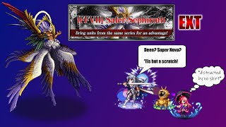 FFBE  How to Survive the Damage of Safer Sephiroth EXT and clear it if you want [upl. by Cecilius]