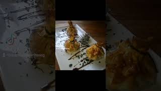 Saquitos de pasta filo relleno de mariscos shortsyoutube shortvideo [upl. by Eloken]