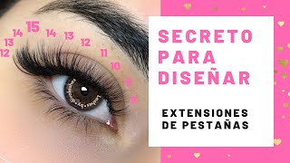 El Secreto para saber Diseñar Correctamente  MasterClass Extensiones de Pestañas 💕 [upl. by Giarg]