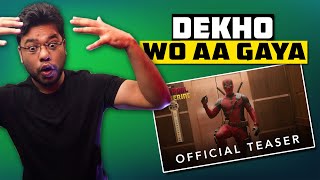 Deadpool amp Wolverine Official Teaser Reaction  Deadpool 3 Trailer [upl. by Tala2]