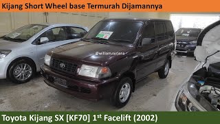 Toyota Kijang SX KF70 1st Facelift 2002 review  Indonesia [upl. by Skvorak]