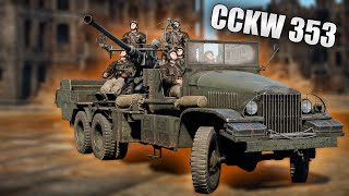 БЫСТРЫЙ ОБЗОР GMC CCKW 353  War Thunder [upl. by Seabrooke775]