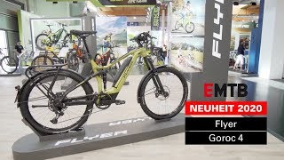 Flyer Goroc 4 EMTBVideo zur 2020erNeuheit Eurobike 2019 [upl. by Brendin]