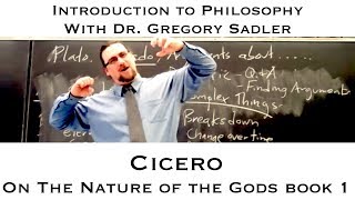 Cicero On the Nature of the Gods book 1  Introduction to Philosophy [upl. by Hotchkiss831]