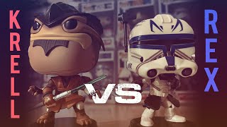 Pong Krell vs Captain Rex Funko Pop [upl. by Kassaraba]