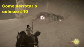 SHADOW OF THE COLOSSUS PS4  COMO MATAR O DÉCIMO COLOSSO [upl. by Larkins]