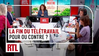 La fin du télétravail  pour ou contre [upl. by Hadwin899]