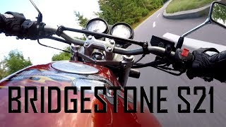 Frayeur mon BRIDGESTONE BATTLAX S21 décroche [upl. by Burrill217]