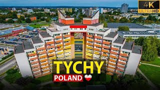 🇵🇱 Tychy z lotu ptaka Zobacz Górny Śląsk z zupełnie nowej perspektywy [upl. by Satsok]