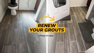 PentaUSA Tile Grout Repairs Renews Fills Tube [upl. by Nera]