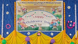 14112024CHILDRENS DAY CELEBRATIONSST ANNS CEM SCHOOLPHIRANGIPURAM [upl. by Wang40]