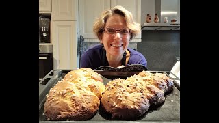 Brioche tressée à la mie filante nature et pépites de chocolat au Thermomix [upl. by Conway688]