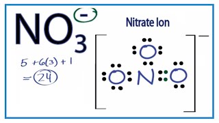 NO3 Lewis Structure How to Draw the Lewis Structure for NO3 [upl. by Adyan655]