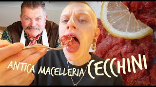 A pranzo da DARIO CECCHINI allANTICA MACELLERIA più famosa dItalia 🥩🍷 [upl. by Seroled364]