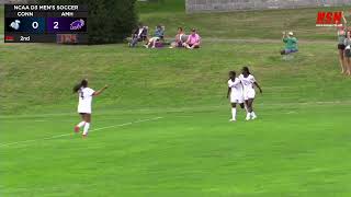 Womens Soccer Amherst vs Connecticut College Highlights 9724 [upl. by Llerdna]