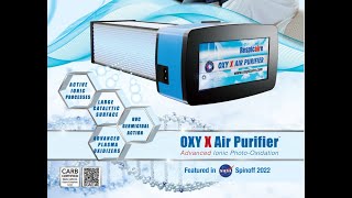 Respicaire OXY X™ Active PhotoCatalytic Air Purifier [upl. by Tarrsus]