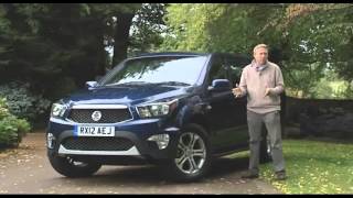 SsangYong Korando Sports 4x4 pickup [upl. by Hgalehs882]