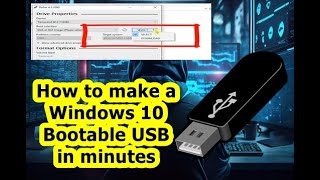 Bootable USB Windows 10  Windows 10 download  Make bootable Windows 10 USB in minutes [upl. by Eeslek]