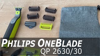 Philips QP263030 OneBlade Philips Face and Body  Unboxing [upl. by Maisel673]