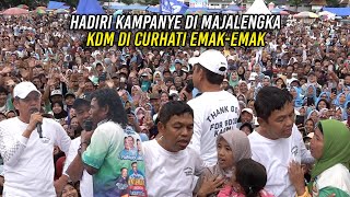 HADIRI KAMPANYE DI MAJALENGKA  KDM DICURHATI EMAKEMAK [upl. by Airotcivairam]