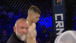 14 SECOND TKO HUBERT LANOSZKA VS FORBES RIDER  APFC13 FULLFIGHT MMA [upl. by Doyle]