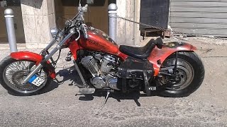 Honda Steed 400 Customized  Walkaround [upl. by Tyre]