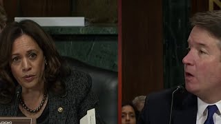 WATCH Kamala Harris questions Brett Kavanaugh [upl. by Ayortal]