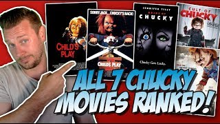 All 7 Chucky Movies Ranked Worst to Best w Cult of Chucky Review [upl. by Hgiellek]