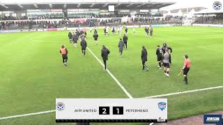 Ayr Utd v Peterhead [upl. by Terle]