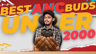 Best NOISE CANCELLING Buds Under 2000  Top 5 Best ANC Earbuds in 2024  in Telugu [upl. by Orimlede]