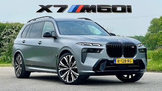 BMW X7 M60i S68 44 V8 BiTurbo  REVIEW on AUTOBAHN [upl. by Nemsaj842]