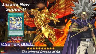 NOONE REALIZED EGYPTIAN GOD RAs NEW SUPPORT  Updated RA OTK Deck Post The Masters Saga [upl. by Amadas]