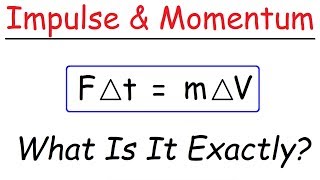 Introduction to Impulse amp Momentum  Physics [upl. by Moazami]