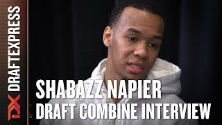 Shabazz Napier Draft Combine Interview [upl. by Sharos]