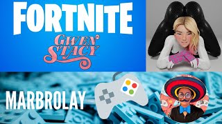 Fortnite  Watch Gwen Stacy Squat That Booty Into Shape PS5 PRO Gameplay [upl. by Lleryt]