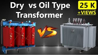 Dry type transformer vs Oil type transformer  Key differences [upl. by Takeshi648]