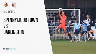 Spennymoor Town 21 Darlington  National League North  202324 [upl. by Michelina]