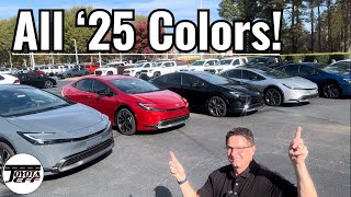 All 2025 Toyota Prius Colors Impressed [upl. by Nosila]