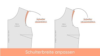 Schulterbreite anpassen [upl. by Ailsun]