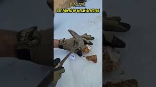 The Power of Metal Detector  We wanna see the gold shortsvideo shorts [upl. by Wawro]