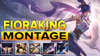 FIORAKING Fiora Montage 2022  KR Challenger Fiora Main [upl. by Prasad]