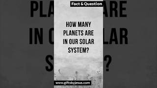 How many planets are in our solar system [upl. by Elttil]