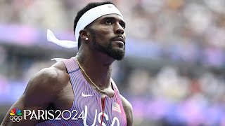 Kung fu Kenny Bednarek makes quick work of 100m heat to open 2024 Paris Olympics  NBC Sports [upl. by Wing]