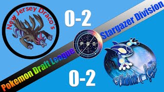 Pokémon Draft League  S6 W3 Sunset Div  New Jersey Dracos VS Clonbrook Kyogres [upl. by Albers631]