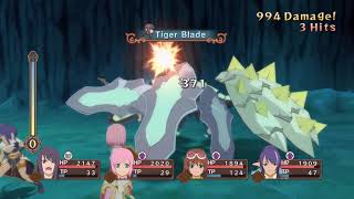 Tales of Vesperia PS4  Giganto Monsters 02  Hermit Drill Weasand of Cados [upl. by Noreik]