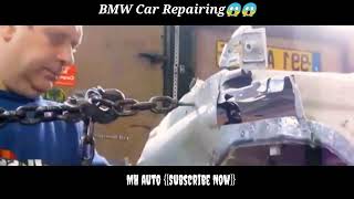 BMW Car Back Side Damage Repair 😱  Car Repair Video  BMW  MH auto2 [upl. by Carlota129]